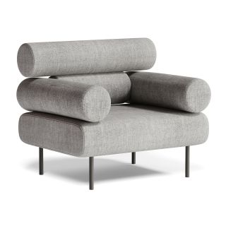 Fabric Cylinder Armchair