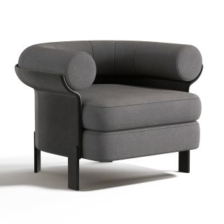 Orbit Fabric Armchair