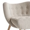 Faux Sheepskin Armchair